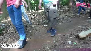 Alemán cum ao aire libre adolescentes foda en grupo sexo